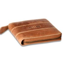 Custom-Real-Leather-Light-Tan-Zip-Around-Wallets-