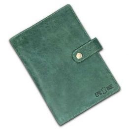 Custom-Teal-Leather-Travel-Passport-Wallets